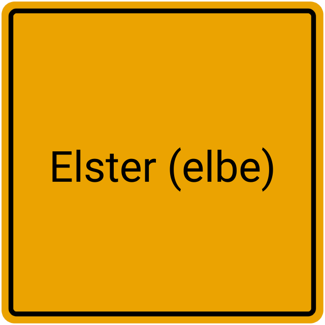 Meldebestätigung Elster (Elbe)